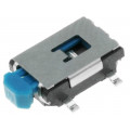 ; Microswitch TACT; SPST-NO; Pos: 2; 0.05A/12VDC; SMT; none; 1.8N; NINIGI