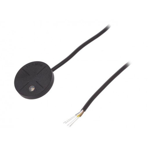1W-H0-05; RFID reader; 35.8x6mm; 1-wire; 12V; f: 13,56MHz; Range: 40mm; 60mA; 
