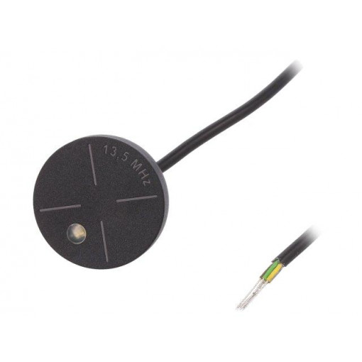 1W-H0-05 M12; RFID reader; 35.8x21.5mm; 1-wire; 12V; f: 13,56MHz; Range: 40mm; 1W-H0-05 M12; RFID reader; 35.8x21.5mm; 1-wire; 12V; f: 13,56MHz; Range: 40mm;
