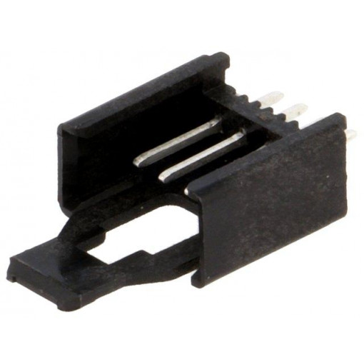 2,5 MSF 04; Wire-board; socket; male; Minimodul; 2.5mm; PIN: 4; THT; on PCBs; 5A; LUMBERG