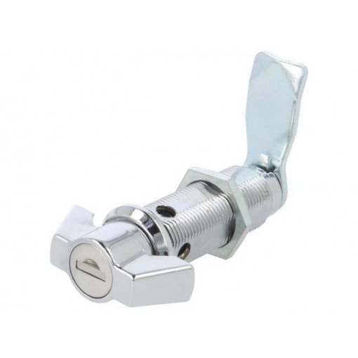 2.PM60.001-60; Lock; zinc and aluminium alloy; 60mm; chromium; Key code: 1333; ROZTOCZE