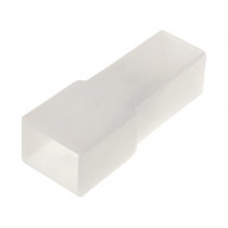 200.010W; Terminals cover; male; for push-on 6.3mm connectors with lock; IMP 200.010W; Terminals cover; male; for push-on 6.3mm connectors with lock; IMP