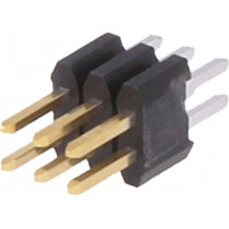 20021111-00006T4LF; Pin header; pin strips; Minitek127; male; PIN: 6; straight; 1.27mm; AMPHENOL