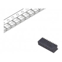 20021321-00020C4LF; Socket; pin strips; Minitek127; female; PIN: 20; vertical; 1.27mm; AMPHENOL