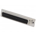 205209-2; D-Sub; PIN: 37; female; for cable; Type: w/o contacts; TE Connectivity 205209-2; D-Sub; PIN: 37; female; for cable; Type: w/o contacts; TE Connectivity