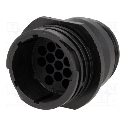 206036-3; Plug; male; PIN: 16; w/o contacts; CPC Series 1; for cable; TE Connectivity
