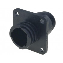 206061-1; Socket; male; PIN: 4; w/o contacts; CPC Series 1; Case: size 11; TE Connectivity