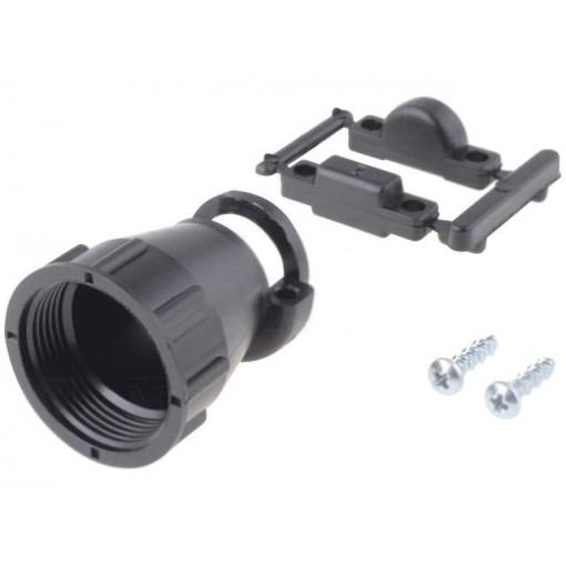 206070-8; Cable hood and fastener; CPC; Case: size 17; 11.5mm; straight; TE Connectivity