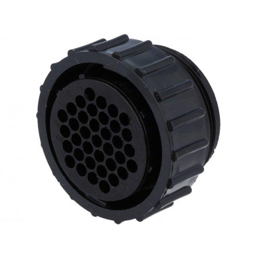 206150-1; Plug; female; PIN: 37; w/o contacts; CPC Series 1; for cable; TE Connectivity