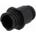 206153-1; Plug; male; PIN: 4; w/o contacts; CPC Series 1; for cable; TE Connectivity