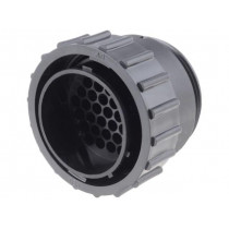 206305-1; Plug; male; PIN: 37; w/o contacts; CPC Series 1; for cable; TE Connectivity