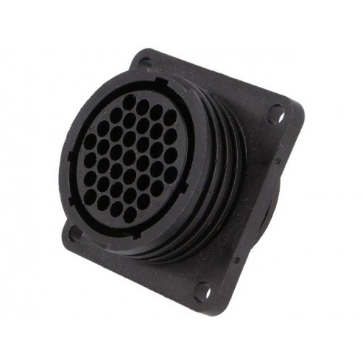 206306-1; Socket; female; PIN: 37; w/o contacts; CPC Series 1; Case: size 23; TE Connectivity