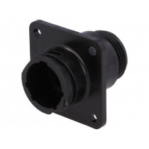 206705-1; Socket; male; PIN: 9; w/o contacts; CPC Series 1; Case: size 13; TE Connectivity