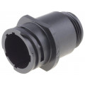 206705-2; Plug; male; PIN: 9; w/o contacts; CPC Series 1; for cable; TE Connectivity
