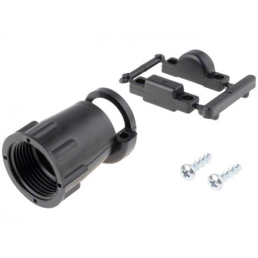 206966-7; Cable hood and fastener; CPC; Case: size 13; 11.5mm; straight; TE Connectivity