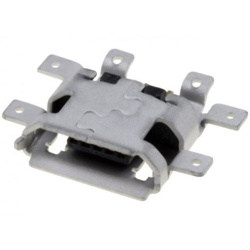 207E-BA00-RA1; Socket; USB B micro; SMT; PIN: 5; middle board mount; USB 2.0; ATTEND 207E-BA00-RA1; Socket; USB B micro; SMT; PIN: 5; middle board mount; USB 2.0; ATTEND