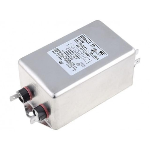 1-6609037-5; Filter: anti-interference; 250VAC; Ioper.max: 20A; Ir: 1.52mA; TE Connectivity 1-6609037-5; Filter: anti-interference; 250VAC; Ioper.max: 20A; Ir: 1.52mA; TE Connectivity