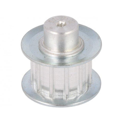 21 AT5   12-200ZA; Belt pulley; AT5; W: 10mm; whell width: 21mm; Ø: 17.85mm; aluminium; OPTIBELT