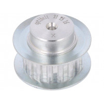 21 T5   16-200ZA; Belt pulley; T5; W: 10mm; whell width: 21mm; Ø: 24.6mm; aluminium; OPTIBELT 21 T5   16-200ZA; Belt pulley; T5; W: 10mm; whell width: 21mm; Ø: 24.6mm; aluminium; OPTIBELT