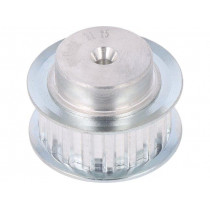 21 T5   19-200ZA; Belt pulley; T5; W: 10mm; whell width: 21mm; Ø: 29.4mm; aluminium; OPTIBELT