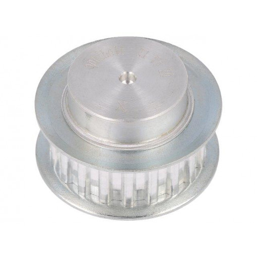 21 T5   20-200ZA; Belt pulley; T5; W: 10mm; whell width: 21mm; Ø: 31mm; aluminium; ZRS; OPTIBELT