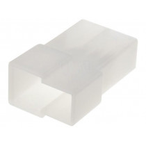 210.020W; Terminals cover; male; for push-on 6.3mm connectors with lock; IMP