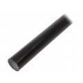 21001292B040050000; Mount.elem: rod; Ø: 40mm; L: 500mm; black; Length tolerance: 0; +1mm; MITSUBISHI CHEMICAL ADV. MATERIALS