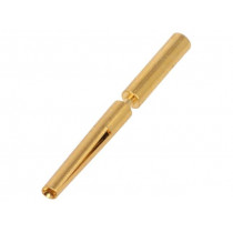 21011009023; Contact; female; 0.08÷0.22mm2; gold-plated; crimped; for cable; HARTING