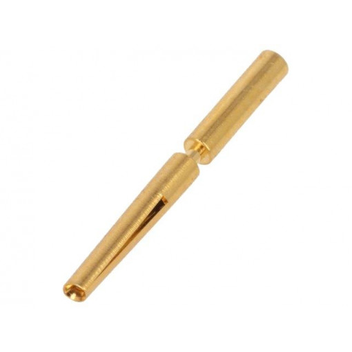 21011009023; Contact; female; 0.08÷0.22mm2; gold-plated; crimped; for cable; HARTING