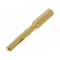 21011009933; Contact; female; 1.5mm2; gold-plated; crimped; for cable; HARTING