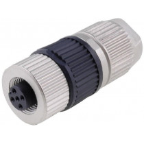 21032122305; Plug; M12; PIN: 4; female; A code-DeviceNet / CANopen; for cable; HARTING
