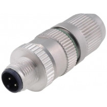 21032211405; Plug; M12; PIN: 4; male; A code-DeviceNet / CANopen; for cable; IDC; HARTING