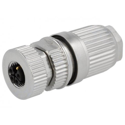 21032962505; Plug; M12; PIN: 5; female; L code-Power; for cable; IDC; IP67; 63V; HARTING