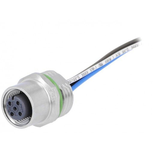 21033176405; Socket; M12; PIN: 4; female; A code-DeviceNet / CANopen; cables; HARTING