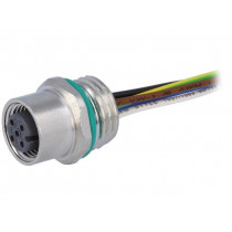 21033176505; Socket; M12; PIN: 5; female; A code-DeviceNet / CANopen; cables; HARTING