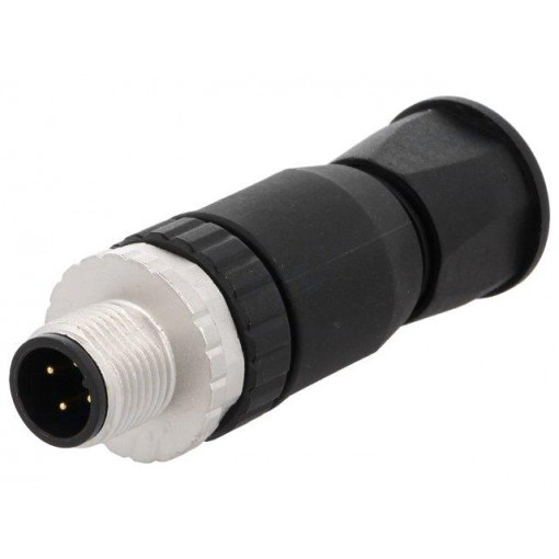 21033191401; Plug; M12; PIN: 4; male; A code-DeviceNet / CANopen; for cable; HARTING