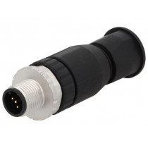 21033191501; Plug; M12; PIN: 5; male; A code-DeviceNet / CANopen; for cable; HARTING