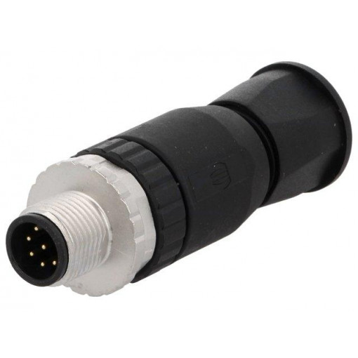 21033191801; Plug; M12; PIN: 8; male; A code-DeviceNet / CANopen; for cable; HARTING