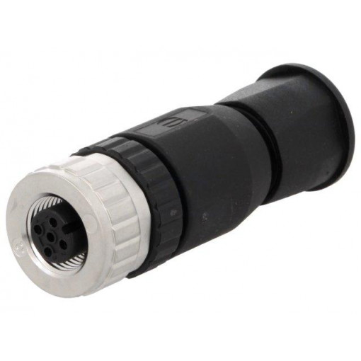 21033192401; Plug; M12; PIN: 4; female; A code-DeviceNet / CANopen; for cable; HARTING