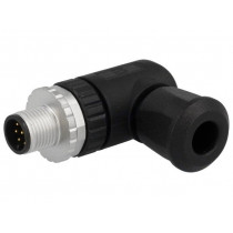 21033193801; Plug; M12; PIN: 8; male; A code-DeviceNet / CANopen; for cable; HARTING