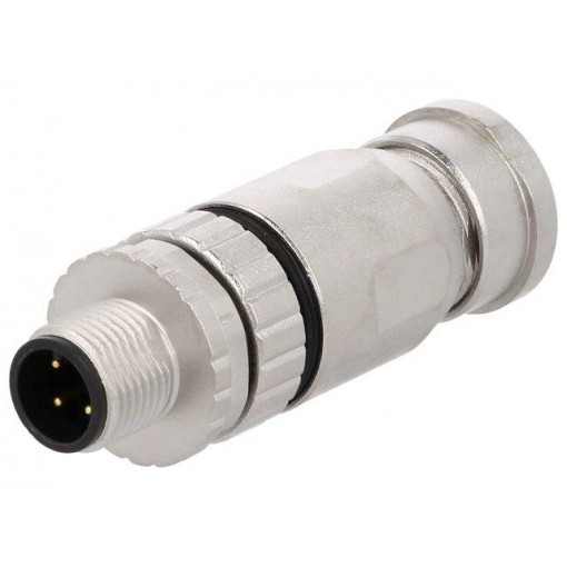 21033291401; Plug; M12; PIN: 4; male; A code-DeviceNet / CANopen; for cable; HARTING