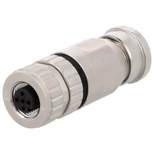 21033292401; Plug; M12; PIN: 4; female; A code-DeviceNet / CANopen; for cable; HARTING