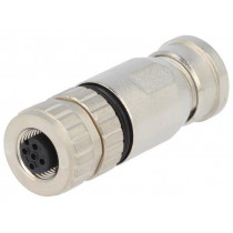 21033292501; Plug; M12; PIN: 5; female; A code-DeviceNet / CANopen; for cable; HARTING