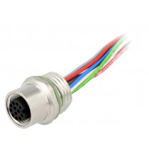 21033532C00; Socket; M12; PIN: 12; female; A code-DeviceNet / CANopen; cables; HARTING