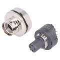 21033814422; Socket; M12; PIN: 4; female; D code-Ethernet; SMT; IP65/IP67; angled; HARTING