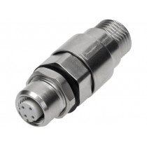 21033816401; Adapter; both sides,M12 female D coded; D code-Ethernet; HARTING 21033816401; Adapter; both sides,M12 female D coded; D code-Ethernet; HARTING