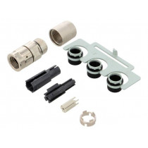 21038212505; Plug; M12; PIN: 5; female; A code-DeviceNet / CANopen; for cable; HARTING