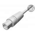 21038811405; Plug; M12; PIN: 4; male; D code-Ethernet; for cable; crimped; IP54; HARTING