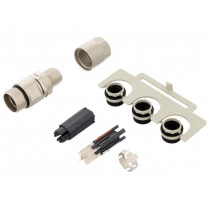 21038811805; Plug; M12; PIN: 8; male; X code-ProfiNET; for cable; crimped; 48V; HARTING