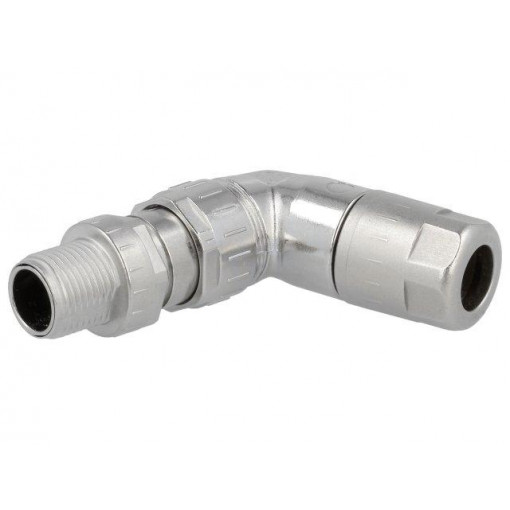 21038813805; Plug; M12; PIN: 8; male; X code-ProfiNET; for cable; crimped; 48V; HARTING